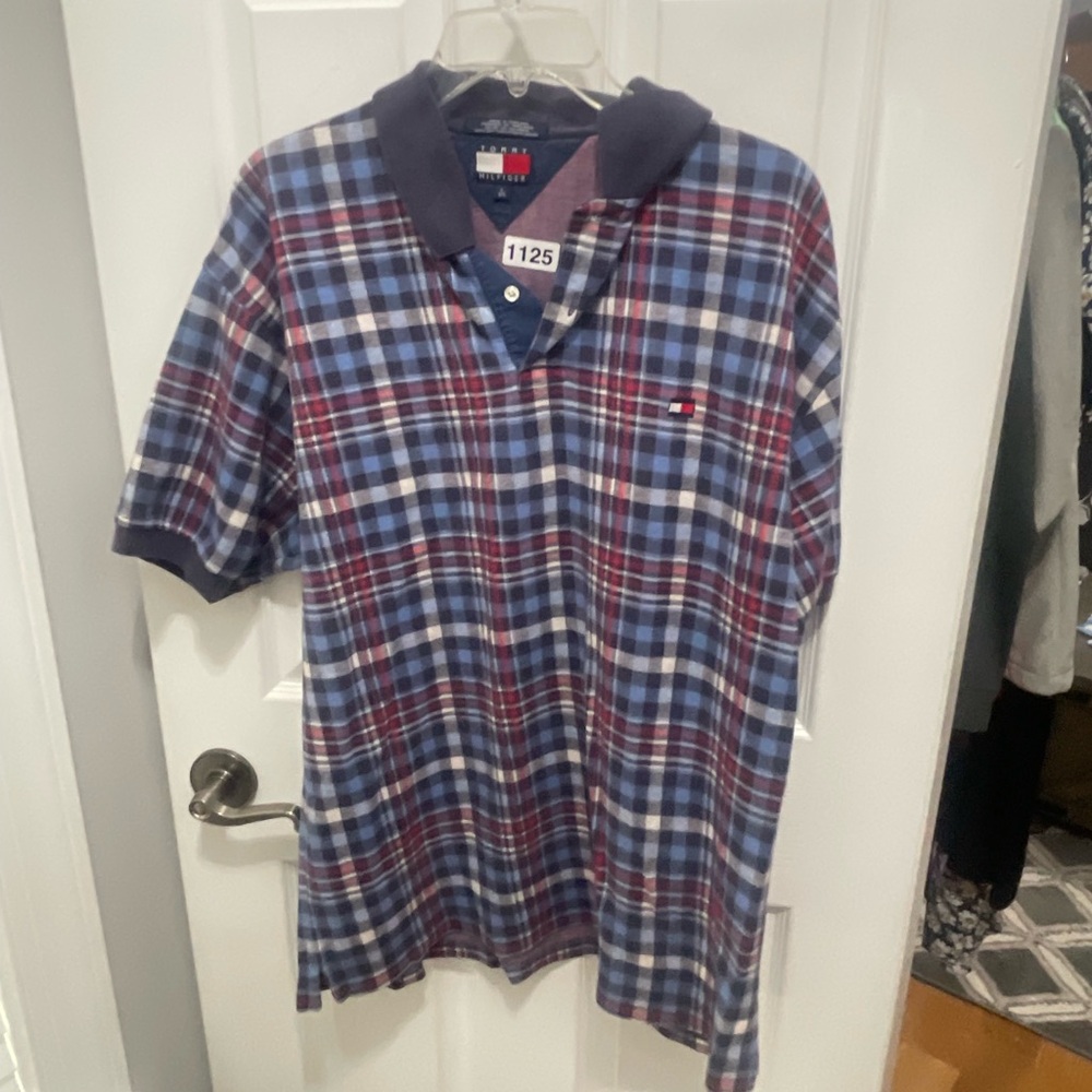 Tommy Hilfiger Classic Blue and Red Polo - Picture 5 of 12